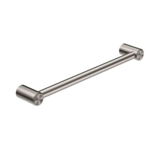 Nero Mecca Care 25mm Grab Rail 450mm Brushed Nickel