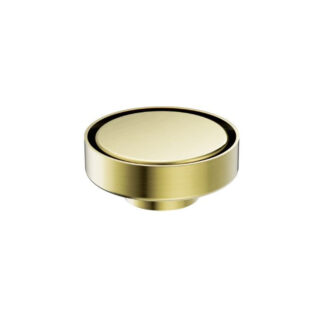 Nero 100mm Round Tile Insert Floor Waste 50mm Outlet Brushed Gold