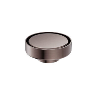 Nero 100mm Round Tile Insert Floor Waste 50mm Outlet Brushed Bronze