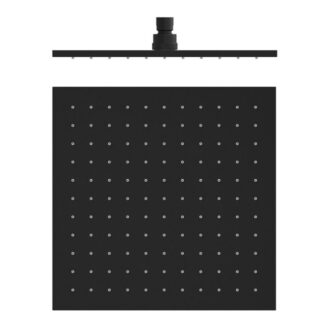 Nero 300mm Square Shower Head Matte Black