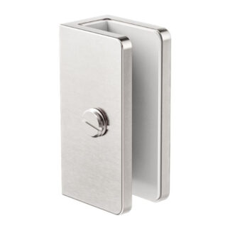 Nero Shower U-Shaped Bracket 10mm Glass Brushed Nickel