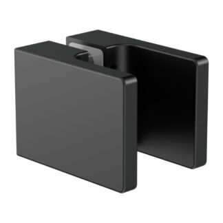 Nero Square Shower Knob Handle Matte Black