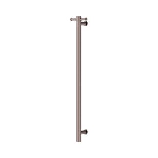 Nero Non-Heated Vertical Towel Rail 900mm Brushed Bronze
