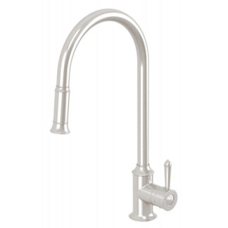 Phoenix Nostalgia Pull Out Sink Mixer Brushed Nickel