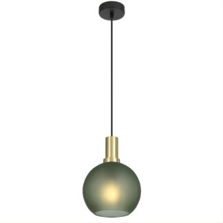 Telbix Patino 20cm Pendant Light E27 Green