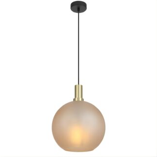 Telbix Patino 30cm Pendant Light E27 Amber