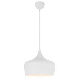 Telbix Polk E27 30cm Pendant White