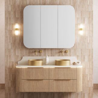 Timberline Socoa Dockland Wall Hung Vanity with Above Counter Basin
