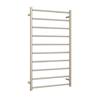 Thermogroup Thermorail Straight/Round 700x1200mm 10 Bars - Brushed Nickel