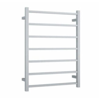 Thermogroup Thermorail Straight/Square 600x800x120mm 83Watts 7 Bars - Brushed