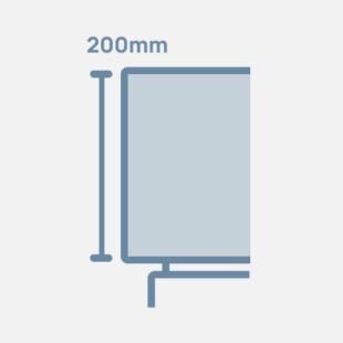 Timberline Vanity Benchtop Upgrade – Silksurface 200mm Box Top