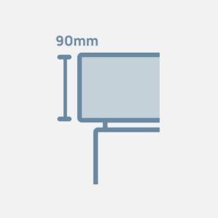 Timberline Vanity Benchtop Upgrade – Silksurface 90mm Box Top