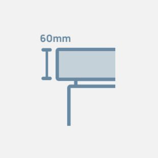 Timberline Vanity Benchtop Upgrade – Silksurface 60mm Freedom Top