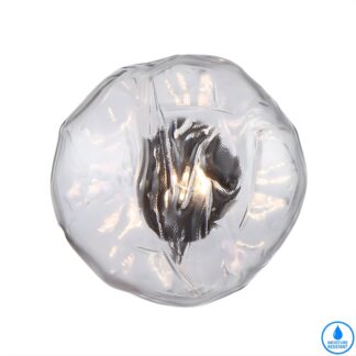 Telbix Zecca Wall Light G9 Black Smoke