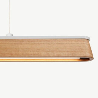 Fluxwood Tenn Up Timber Linear Pendant Light