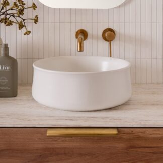 ADP Jennifer 360mm Above Counter Basin Matte White