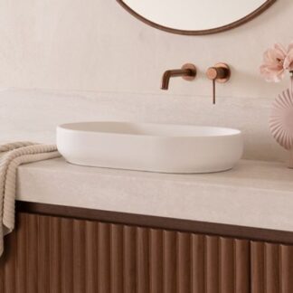 ADP Marilyn 550 x 350 Above Counter Basin Gloss White