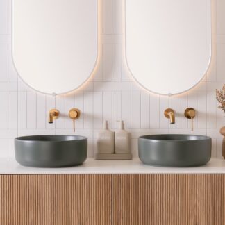 ADP Margot 360mm Above Counter Basin Matte Forest