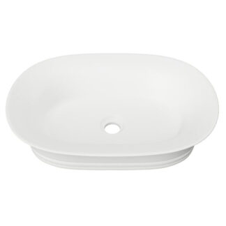 Bonnie 560 x 380 Matte White Ceramic - UPGRADE FEE