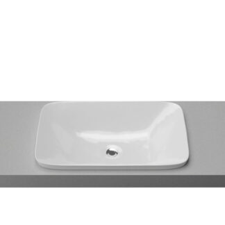 George 600 x 375 Matte White Ceramic - UPGRADE FEE