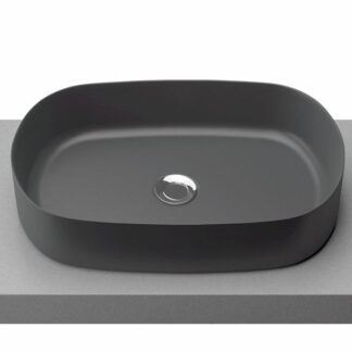 Myrtle 550 x 360 Matte Black Ceramic - UPGRADE FEE