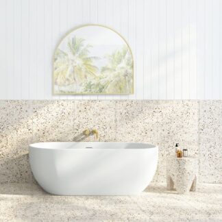 Decina Valentina Freestanding Bath Gloss White