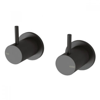 Phoenix Vivid Slimline Wall Top Assemblies Extended 15mm Spindles- Matte Black