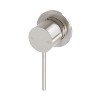 Phoenix Vivid Slimline Shower/Wall Mixer 60mm Backplate Brushed Nickel
