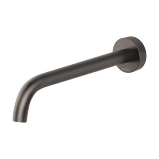 Phoenix Vivid Slimline Wall Basin Outlet 230mm Gun Metal