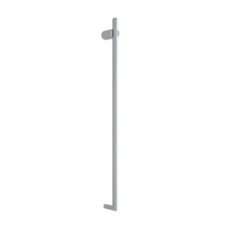 Thermogroup Thermorail Thin/Round 240Volt Vertical Heated Towel Rail - Polished Stainless