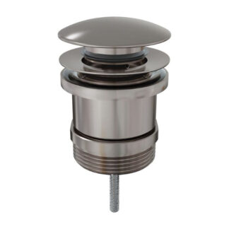Fienza Universal Pop-Up/Pull-Out Basin Waste Brushed Nickel