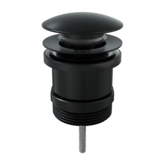 Fienza Universal Pop-Up/Pull-Out Basin Waste Matte Black