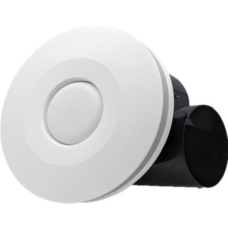 Fanco Hybrid 250 Round Exhaust Fan with LED White