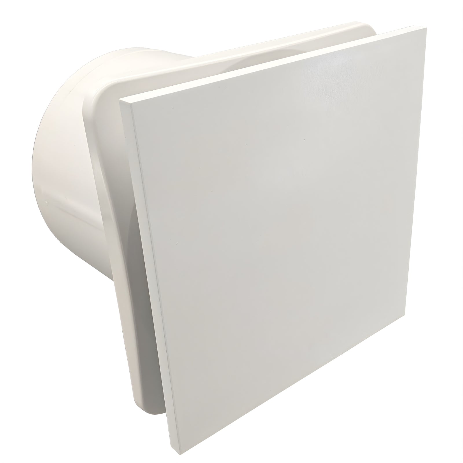 Fanco Dynamic Wall/Ceiling 150mm Duct Square Exhaust Fan Matte White