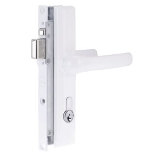 Yale Quattro Hinged Security Door Lock White