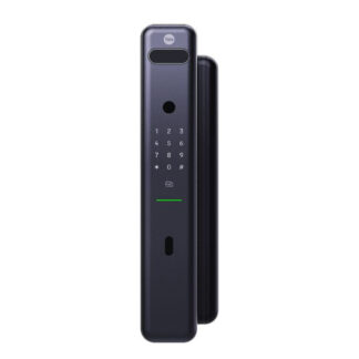 Yale Luna Pro+ Smart Push/Pull Mortice Lock with Yale Home Module Graphite